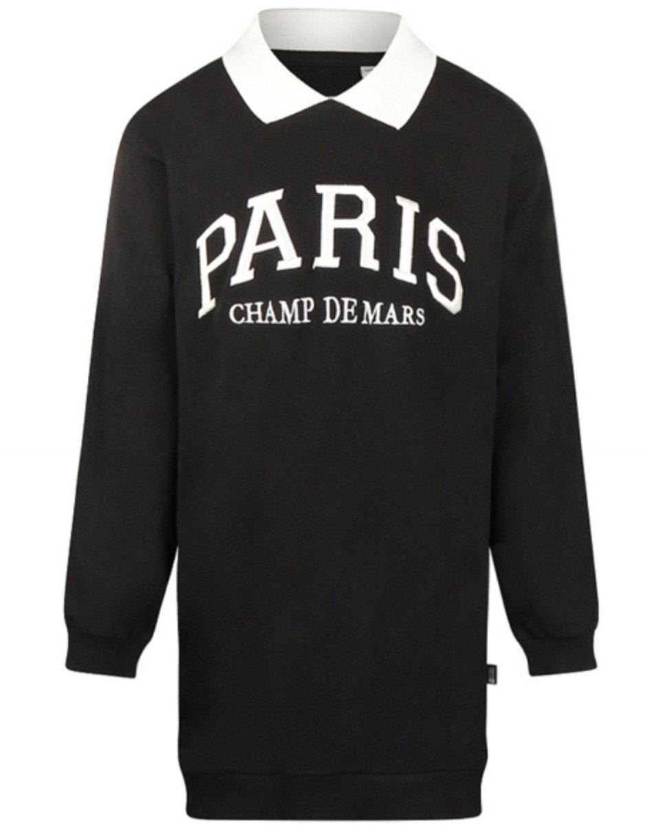 No Way Monday - Jurk - Paris - Zwart - Maat 146