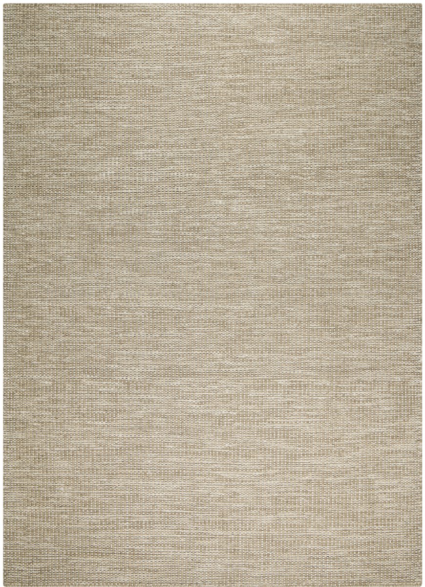 Lino Duna Beige Tapijt 200x300cm – Handgeweven Vloerkleed - Handgesponnen Wol & Katoen - Natuurlijk Luxueus Tapijt Woonkamer, Eetkamer of Slaapkamer