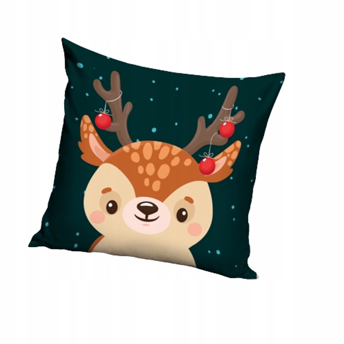 Carbotex Kerst Kussenhoes 40x40cm - rendiermotief