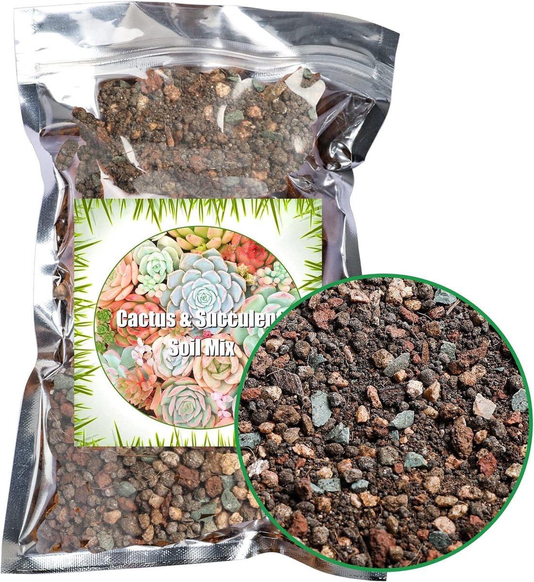 Sukkulenten- en kakteengrond 500g, direct gebruiksklaar, goed doorlatend