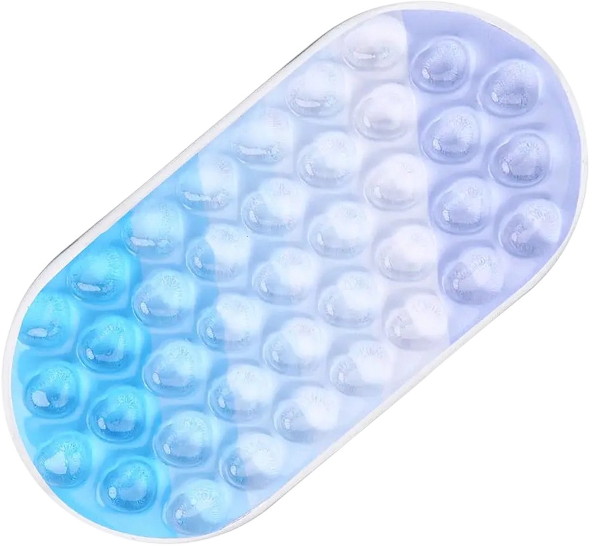 Ergonomische Gel Polssteun voor Muis en Toetsenbord – Met Polssteun, Toetsenbord Polssteun, Kort Formaat, Hemelsblauw, Pijnverlichting, Cool Touch, Antislip