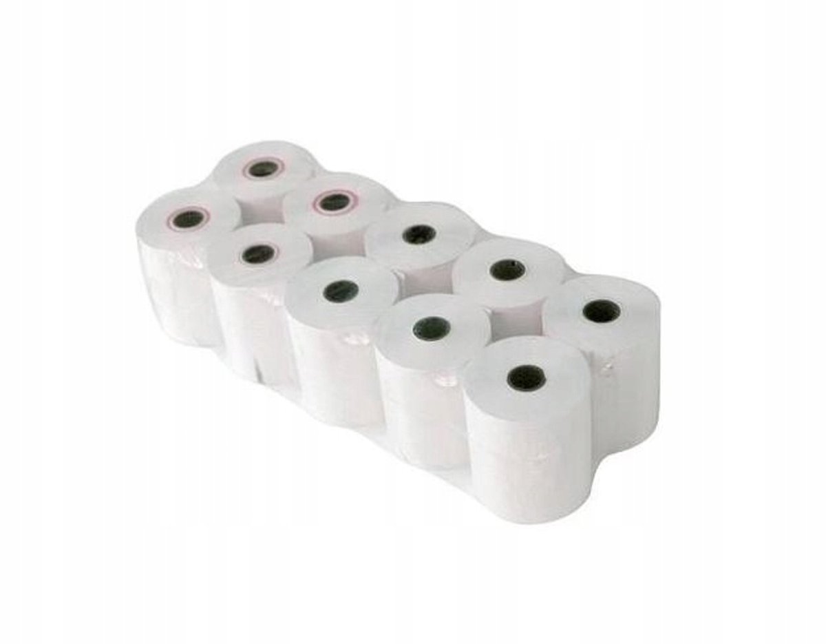 Thermische kassarollen 44x30mm - 10 stuks