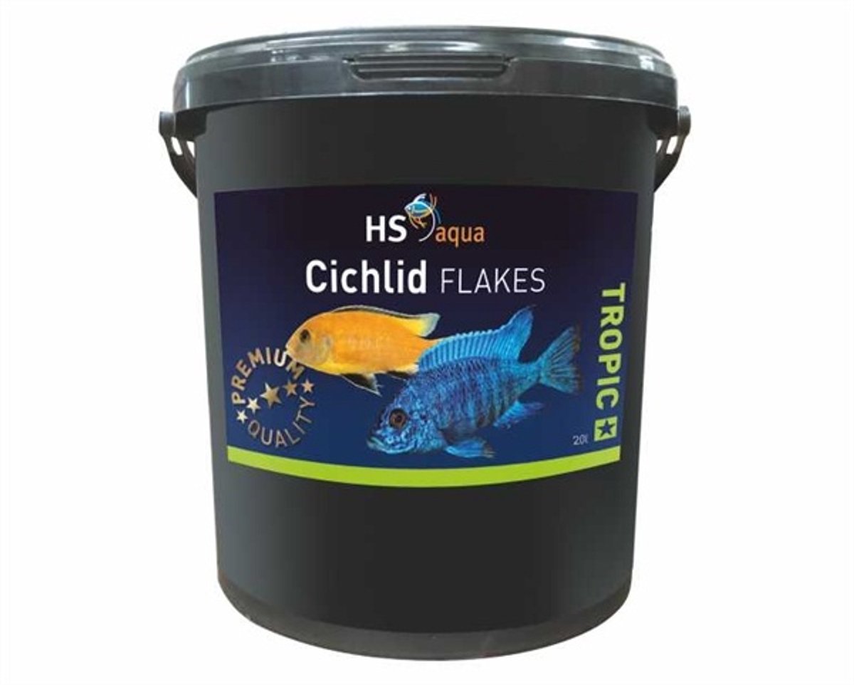 HS Aqua Cichlid Flakes 20L