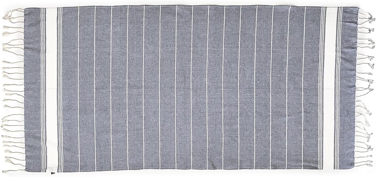 Hammam towel 90x180 cm - grey - ShopVlot