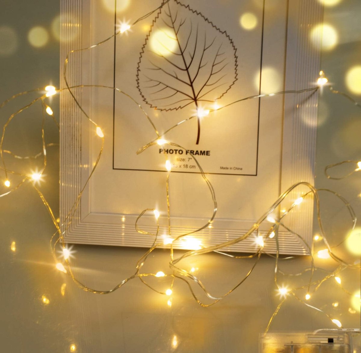 cshare 3 m 30 LEDs draad micro lichtsnoer, decoratie, AA-batterij aangedreven voor feest, tuin, Kerstmis, bruiloft - ShopVlot