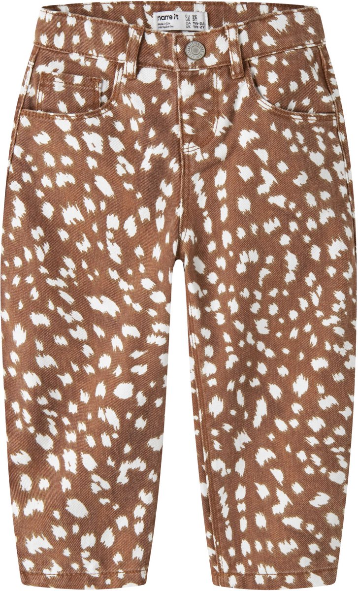 Name It - Broek - NMFBELLA - Barrel - Deer - Maat 98