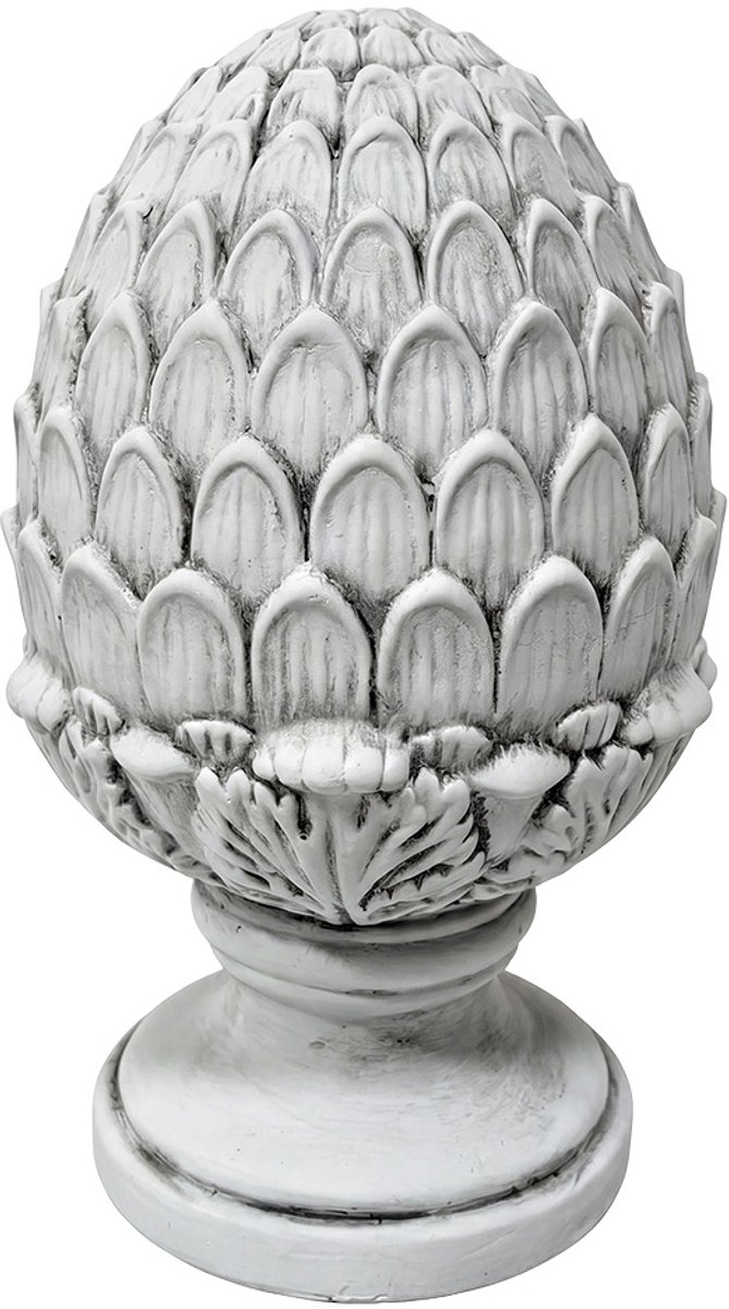 Clayre & Eef Decoratie Beeld Grijs Terracotta