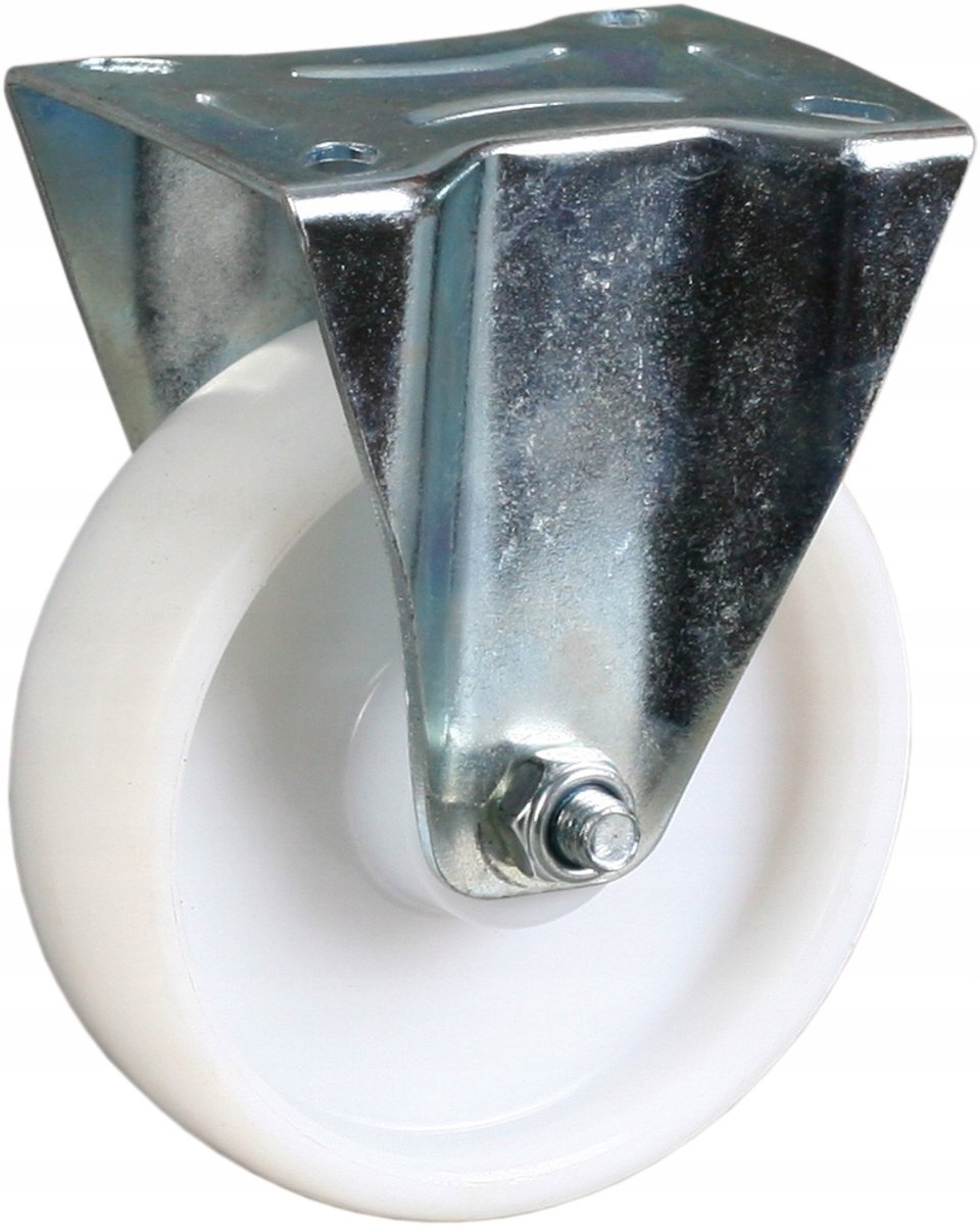 Zwenkbaar Wiel 125mm voor Ovenwagen - Polypropyleen