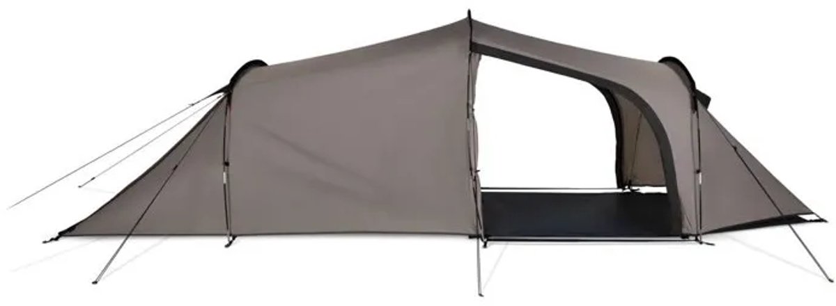 Tunneltent - 2 plaatsen - KAMPA - Wanderlight 02 - Grijs