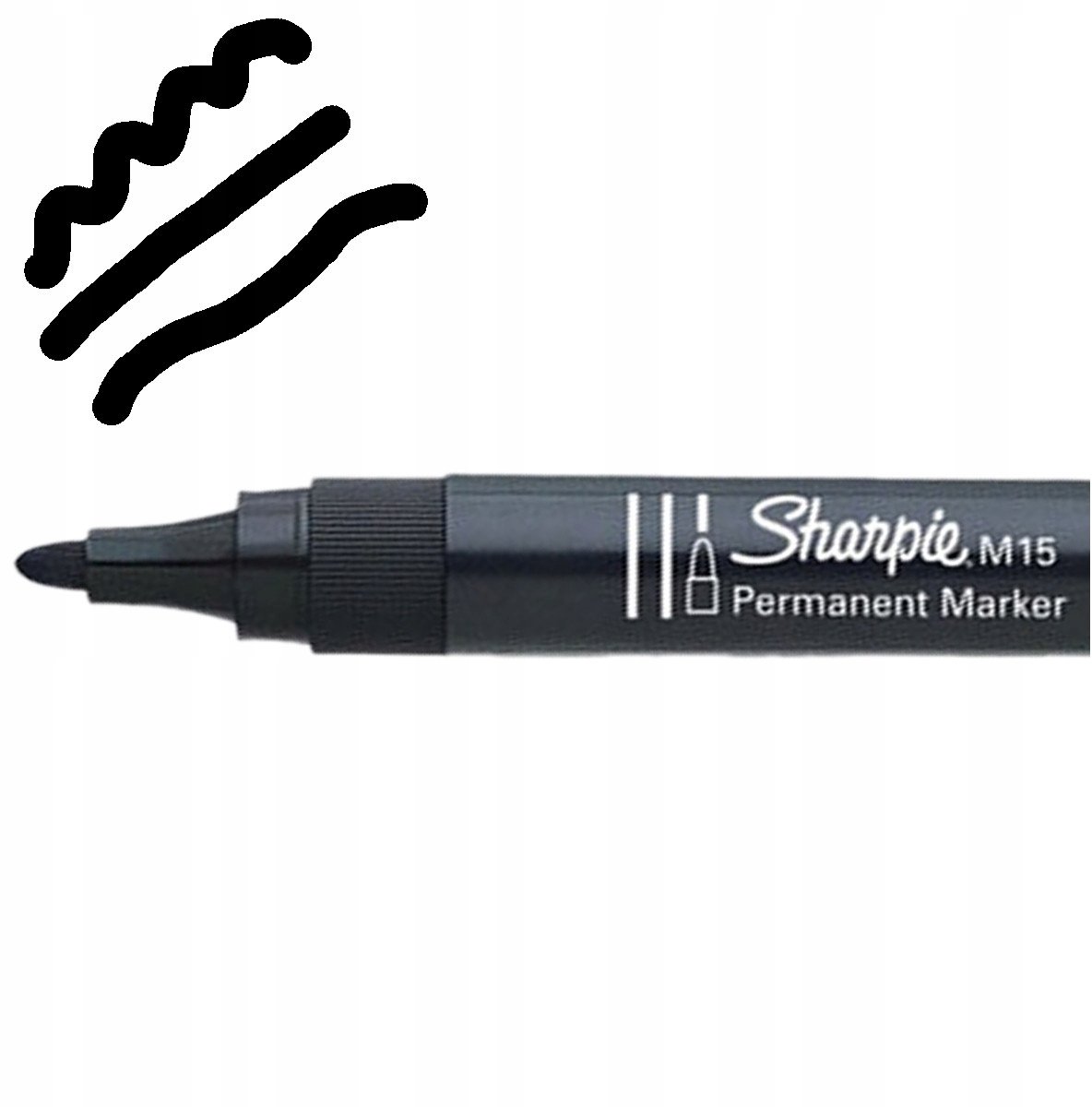 Sharpie Permanente Marker Zwart - Snelle Droging & Waterbestendig