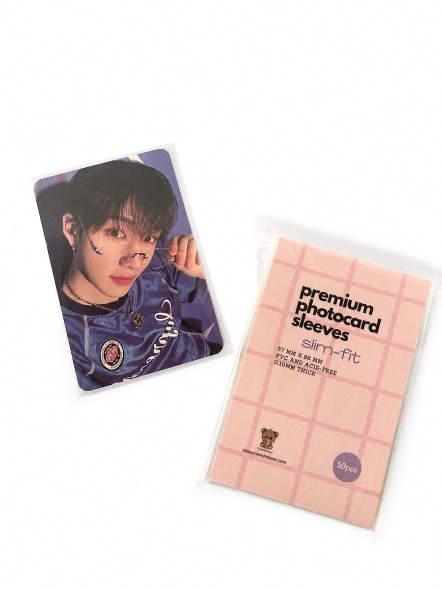 NachimBear Slim-Fit Premium Photocard Sleeves