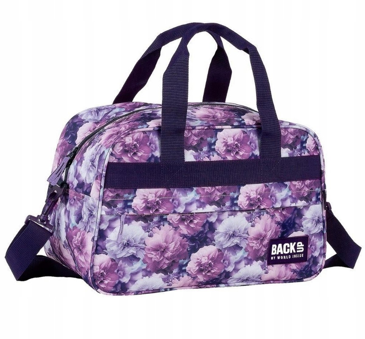 Alles-in-één Reistas Violet Bloom - 40x20x25 cm