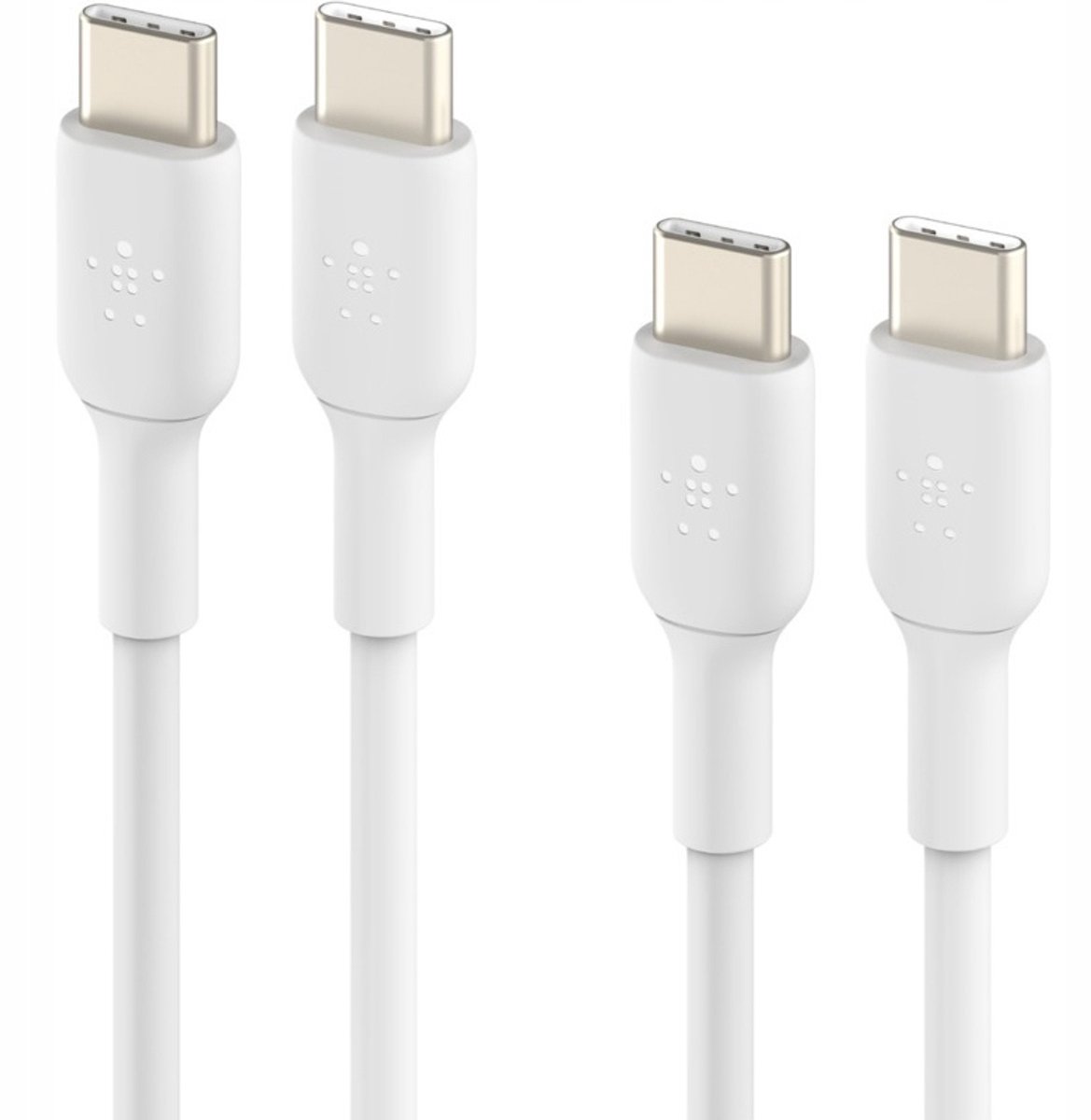Belkin Boostcharge Usb-c-naar-usb-c-kabels 1 Meter Twin Pack Wit