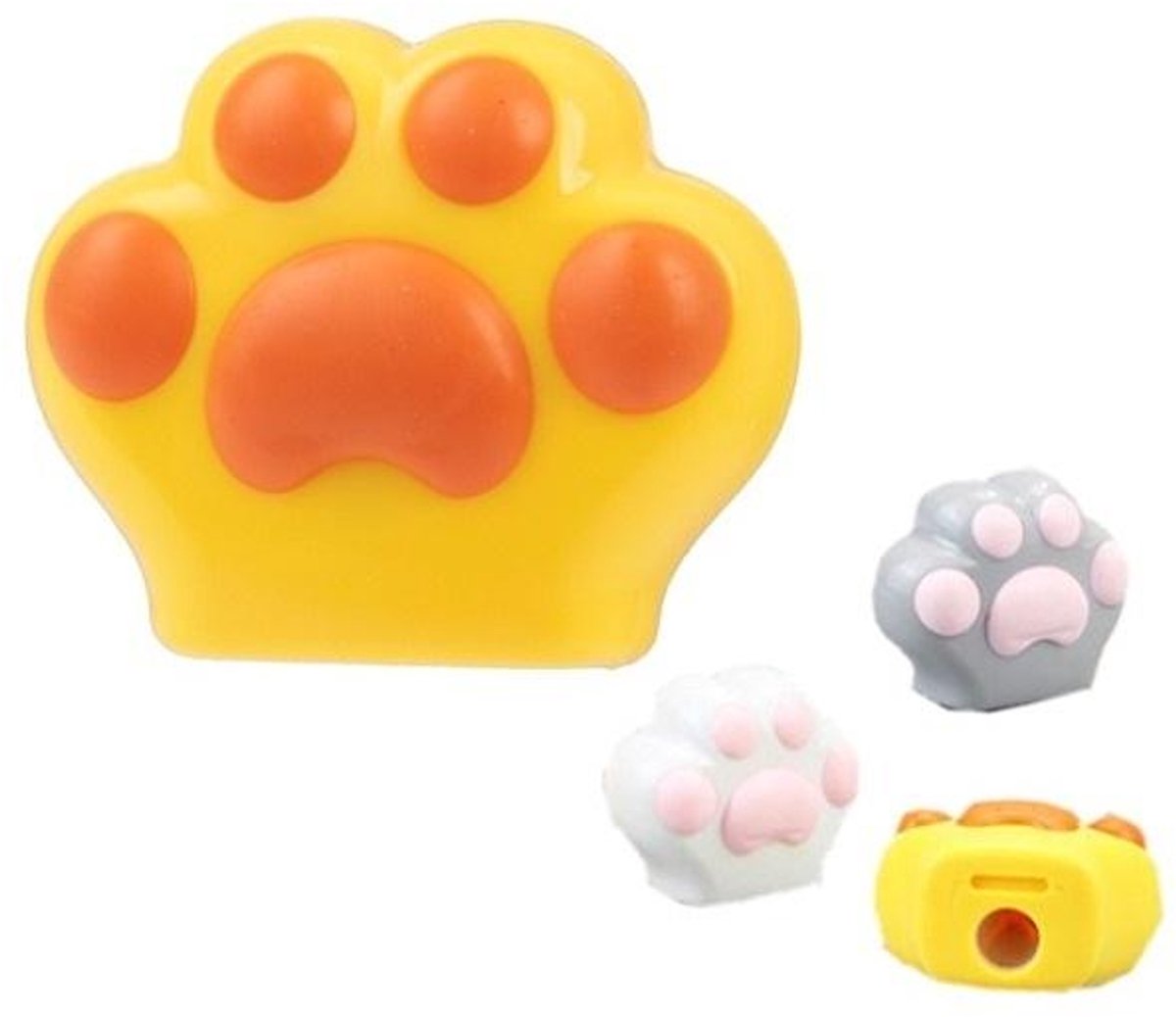 2in1 Gumslijper Cat's Paw met container