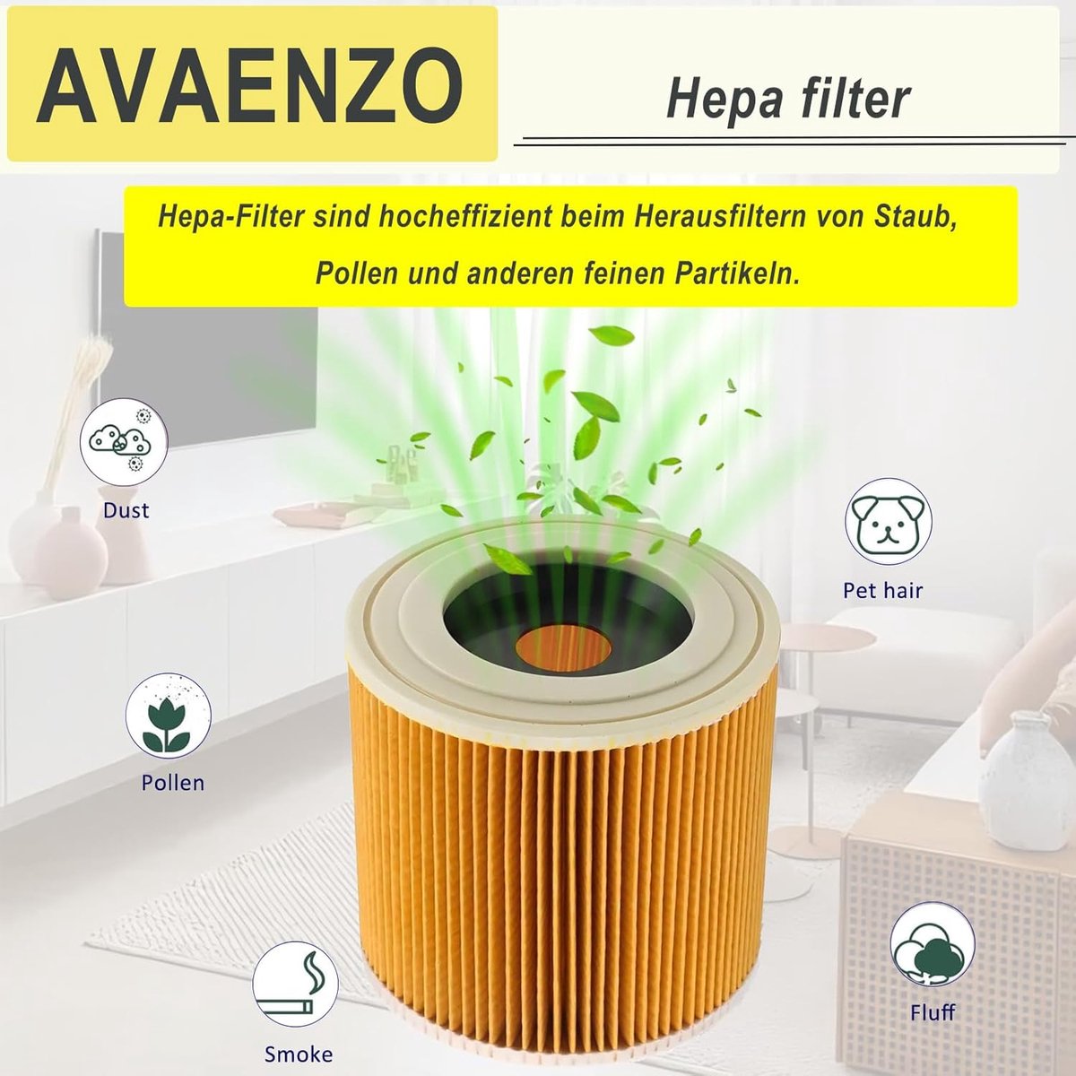 Set of 12 bags 6.959-130.0 1 cartridge filter 6.414-552.0 for Kärcher WD3 WD3 Premium MV3 SE 4001 SE 4002 WD3.200 - ShopVlot