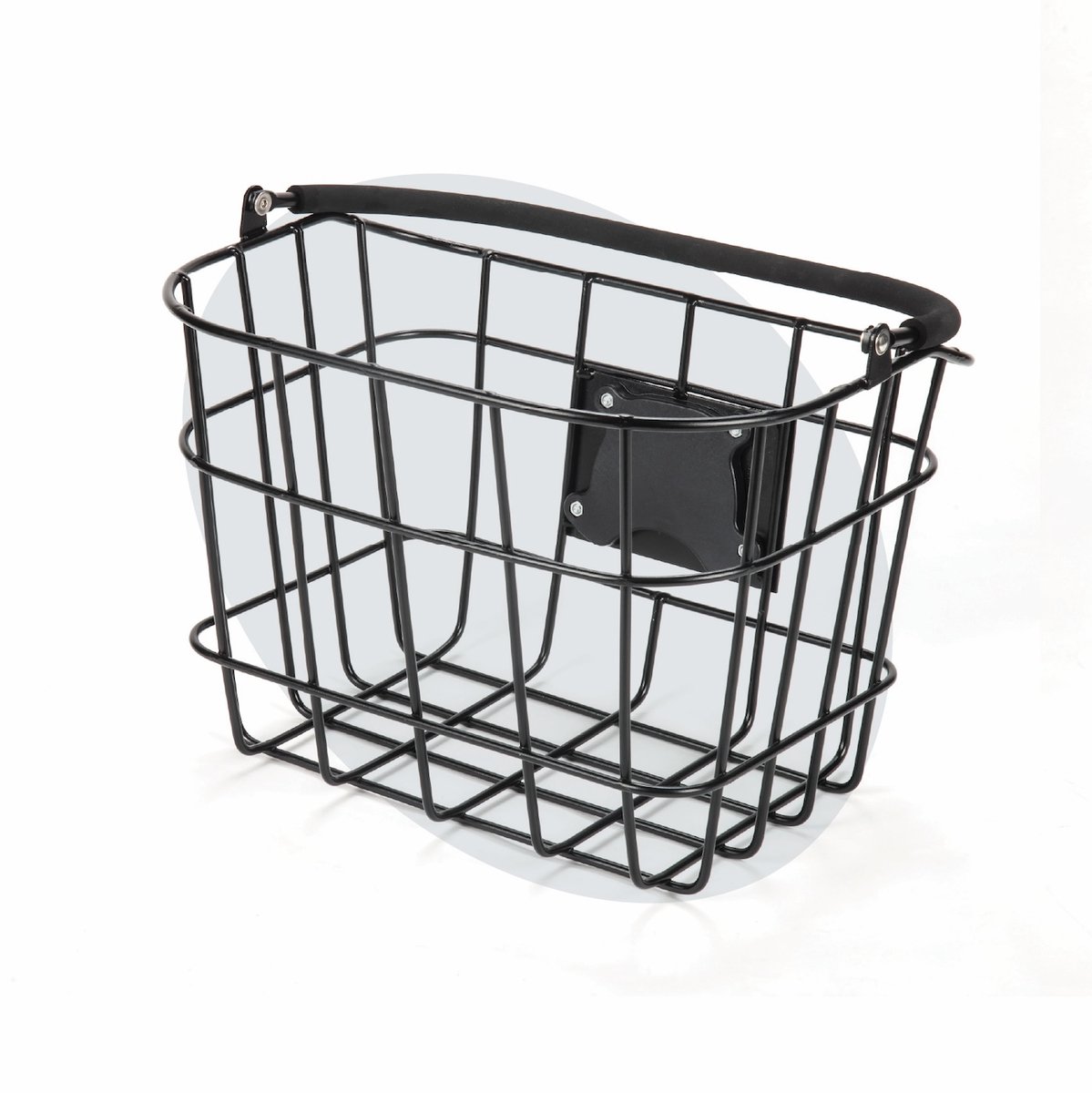 Voltano Fietsmand Pro 27 Liter - Zwart Met Handvat - Incl. Bevestiging En Handvat - Aluminium
