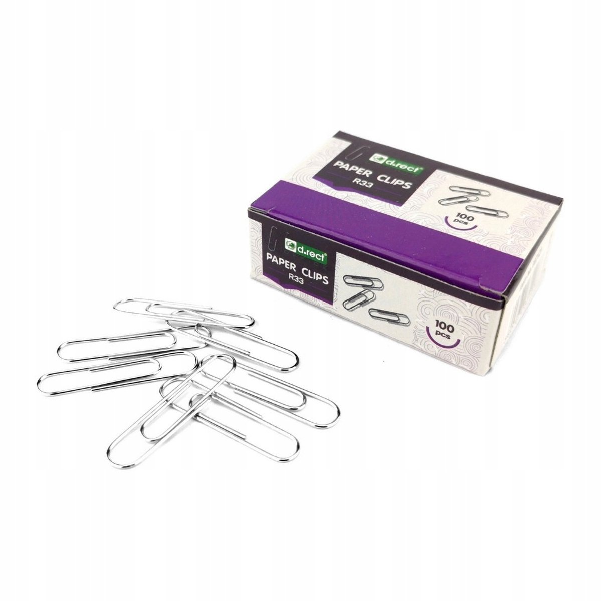 Metalen Ronde Briefjes 33 mm, 100 Stuks - Kantoor Benodigdheden