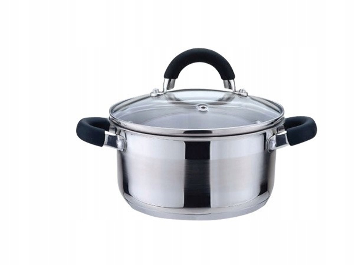 Kinghoff Kookpan 3L 20cm RVS met Thermische Bodem