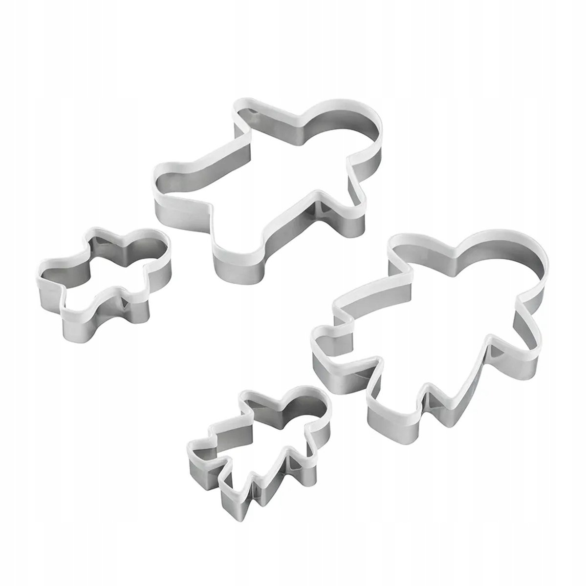 Altom Design Koekjesvormpjes Set - 4 Stuks RVS - Kerst Thema