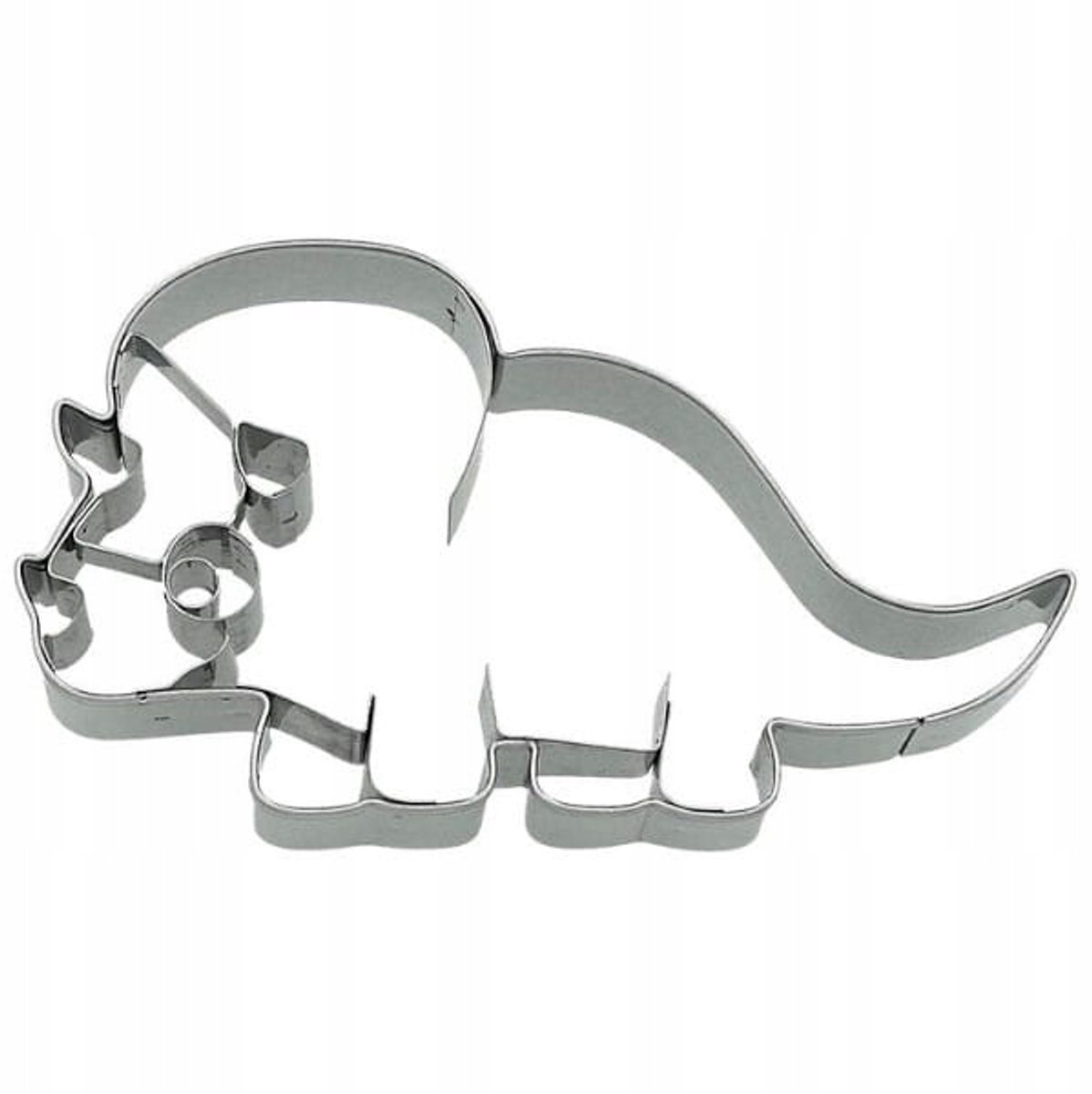 Triceratops Koekjesvorm - Metaal, 10.5 cm