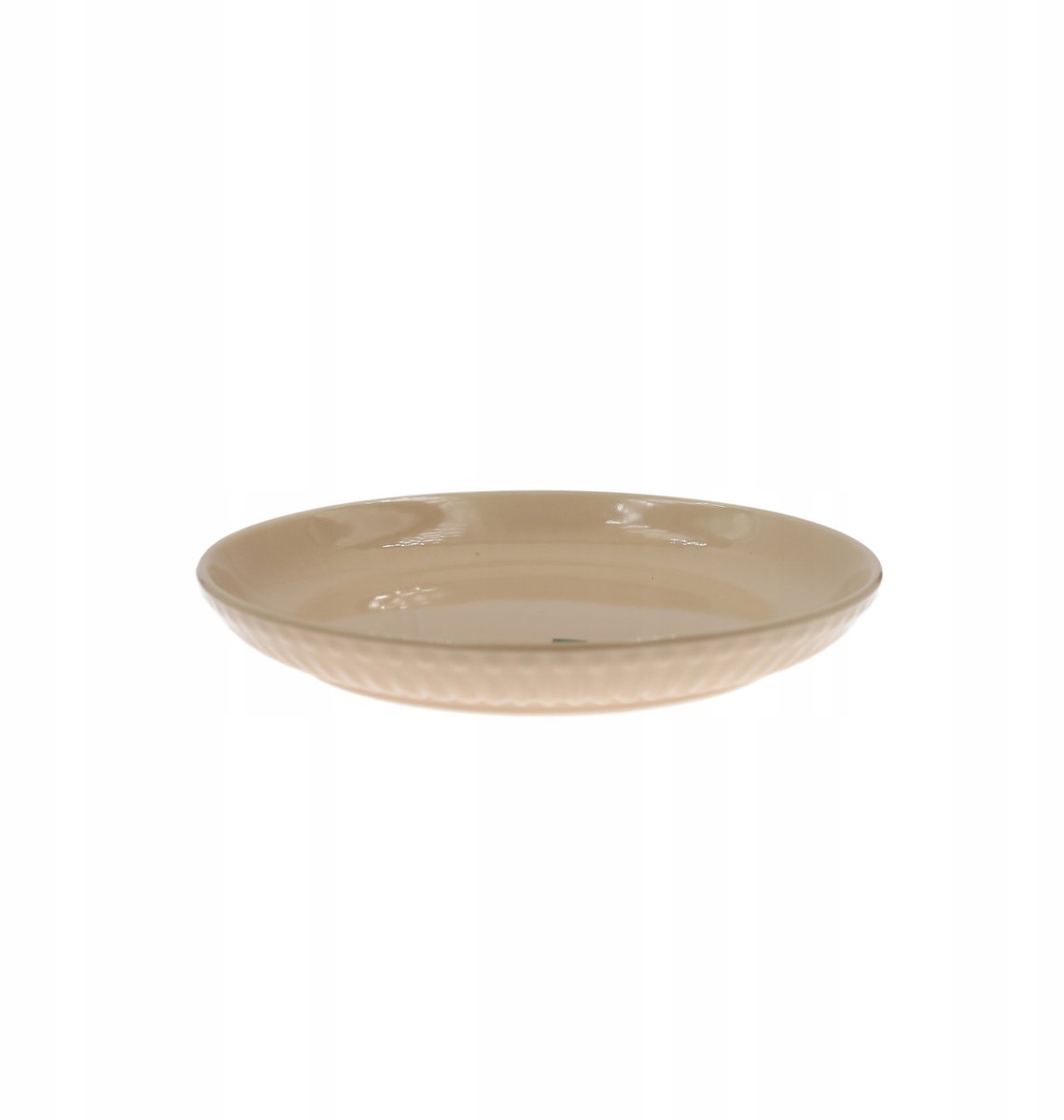 MOSAIQUE Beige Dessertbord Keramiek 21cm - Stijlvol & Praktisch