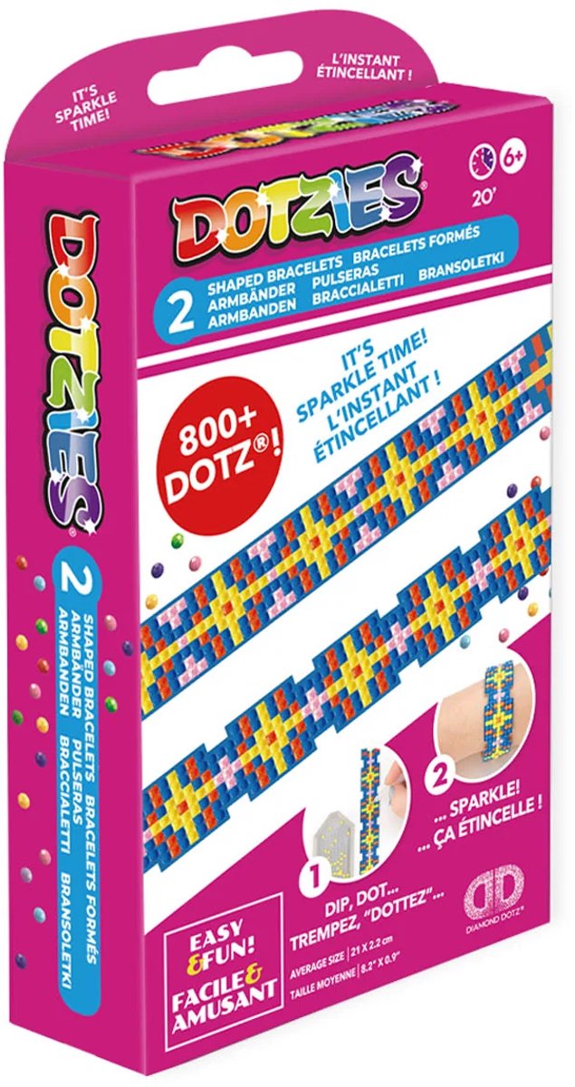 Diamond Dotz - Mosaic Gems Bracelets - 750+ Dotz - 45924