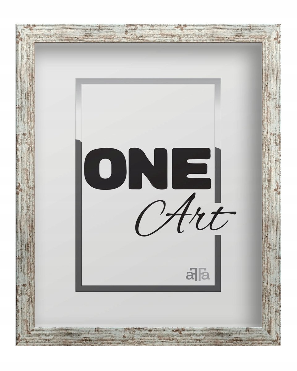 Hekla Fotolijst 50x60 cm - Wit Beuken MDF