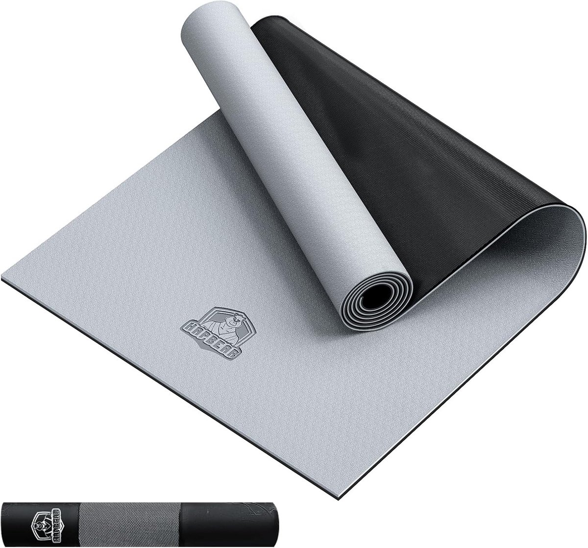 Yoga Mat 183×76 cm - Natuurrubber - Antislip - Voor professionele yoga en pilates