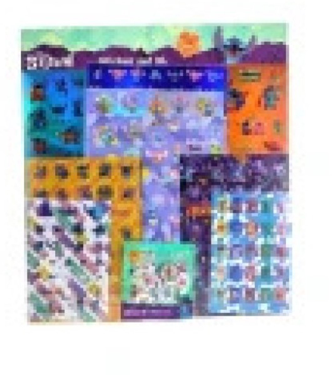 Disney stitch stickerset XL, Grote + kleine stickers - Kinderen - 3+ - Plakplezier - Knutselen