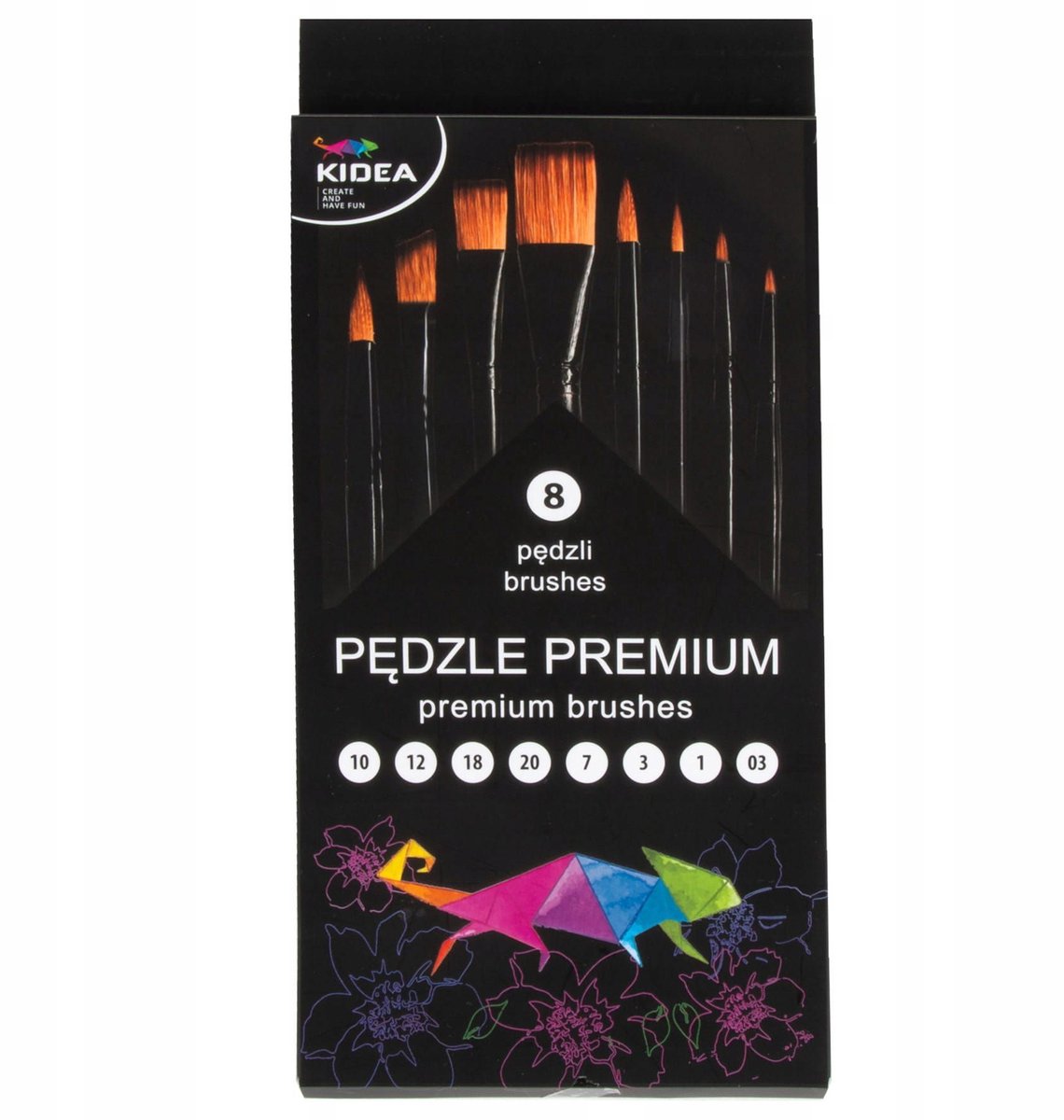 KIDEA Premium Schilderij Set - 8 Stuks