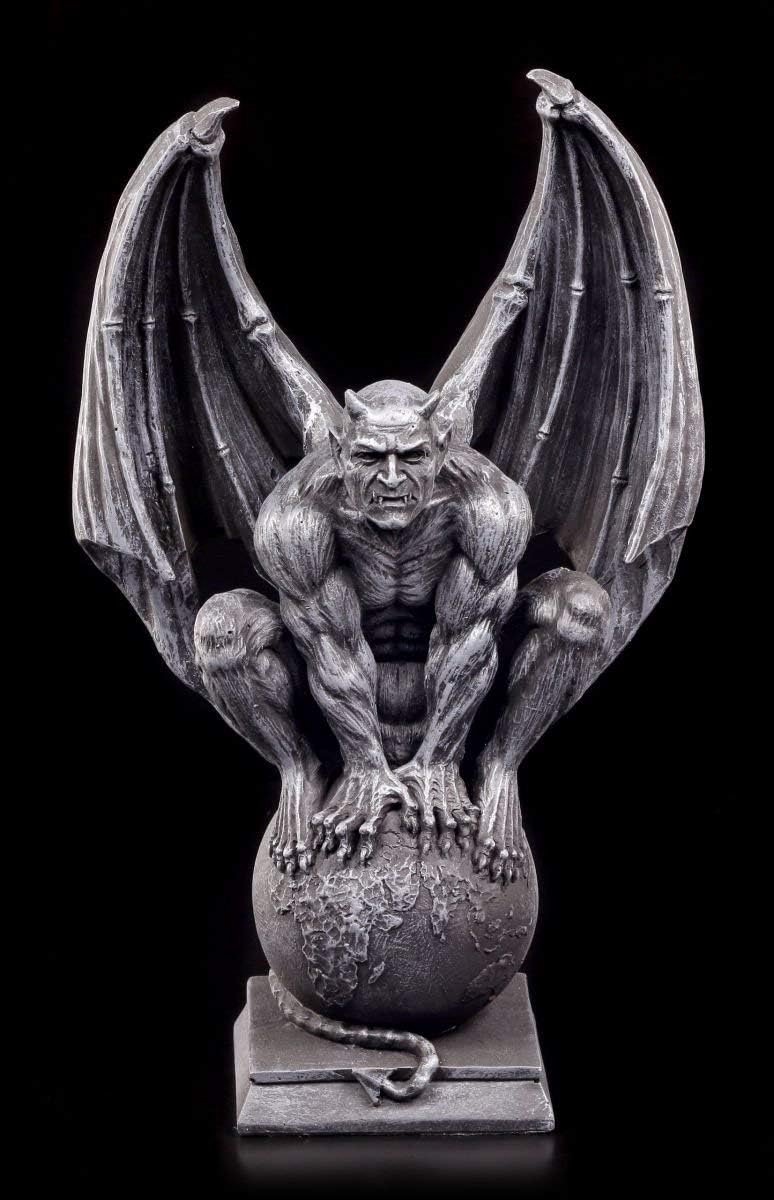 Gargoyle Figure Devil - Grasp of Darkness - Gothic Deco Demon - ShopVlot