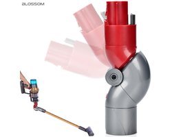 BLOSSOM 90 Graden Hoekstuk Adapter voor Dyson V7/V8/V10/V11/V15 - Rood Hulpmiddel Opzetstuk - Past op Alle Modellen