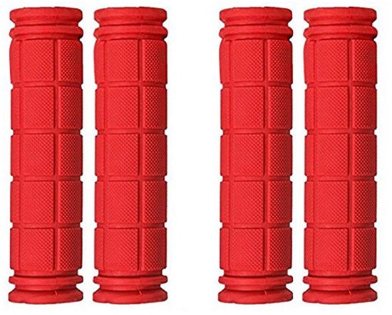 Fietsgrips antislip zacht rubber voor fiets/MTB/BMX (2 paar) — afbeelding 3