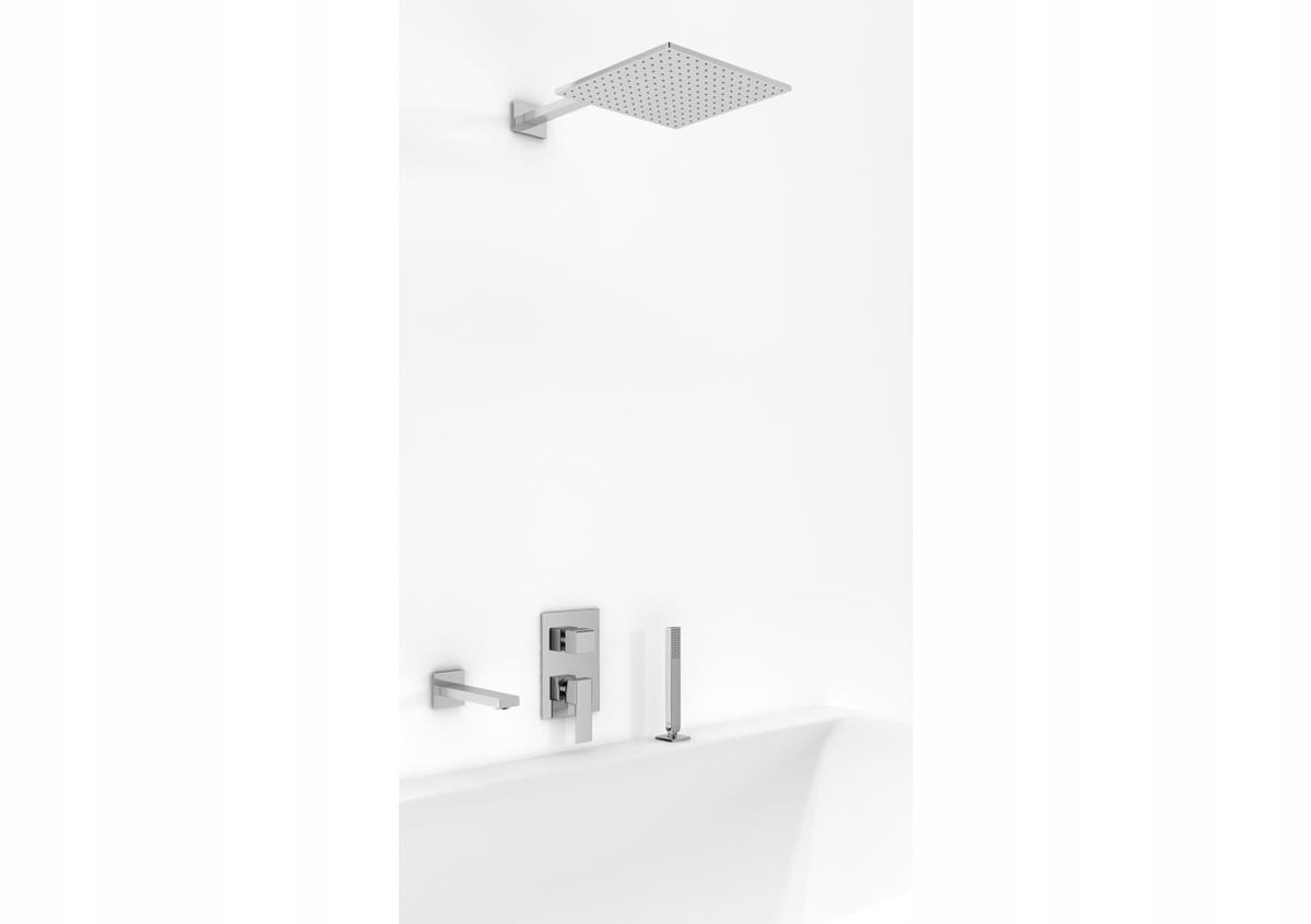 Kohlman Doucheset Inbouw 30cm regendouche & handdouche QW211HQ30-007