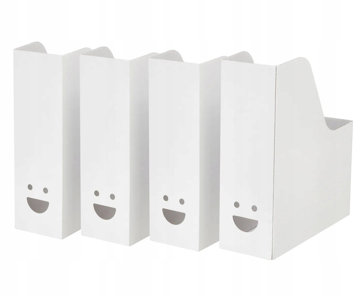 Merkloze Documenten Organizer, Wit, Set van 4