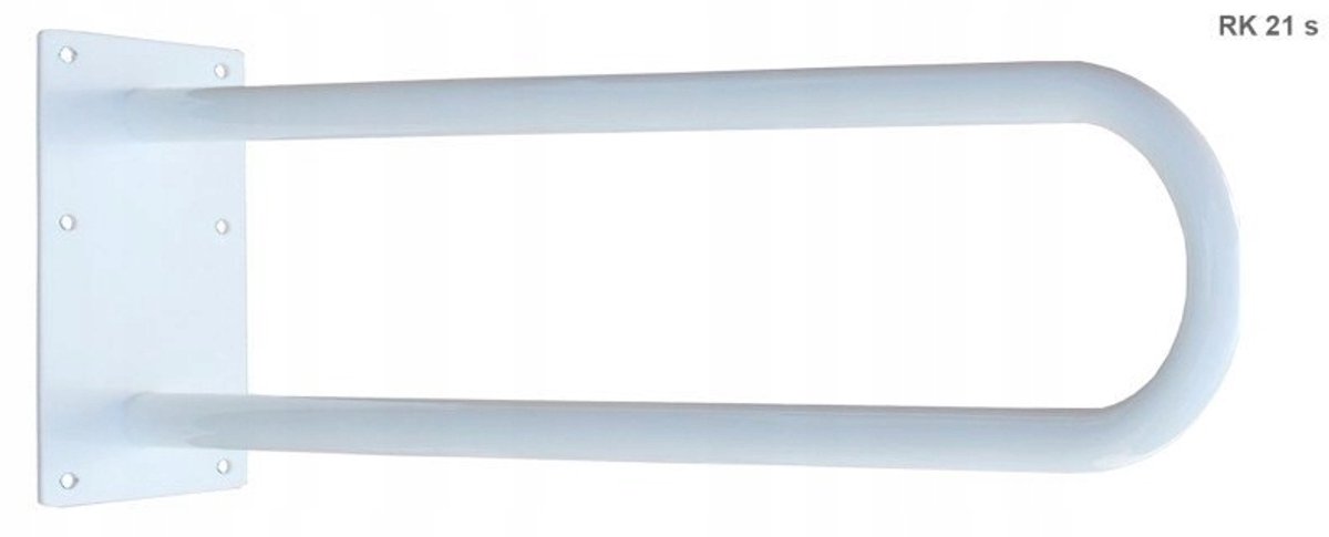 Ergoplus Wandsteun 60 cm Wit voor Toilet/Wastafel