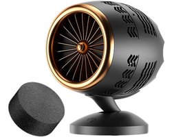 KZQ Draagbare desktop afzuigkap met verstelbare hoogte en hoek - Geluidsarm voor indoor BBQ en hotpot - Geschikt voor studio's en kamperen - Zwart