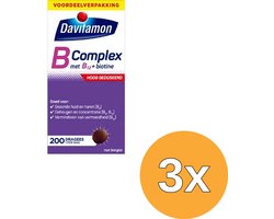 Davitamon 3x Vitamine B Complex Forte (200 ) - 200 stuks