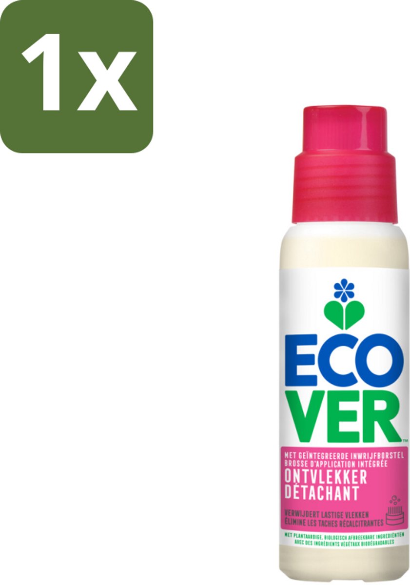 1 x Ecover - Ontvlekkingsmiddel - 200 ml - Vlekkenverwijderaar - Ontvlekkingsmiddel - Natuurlijke Reiniging - Krachtige Vlekkenverwijdering - Vlekken Op Kleding