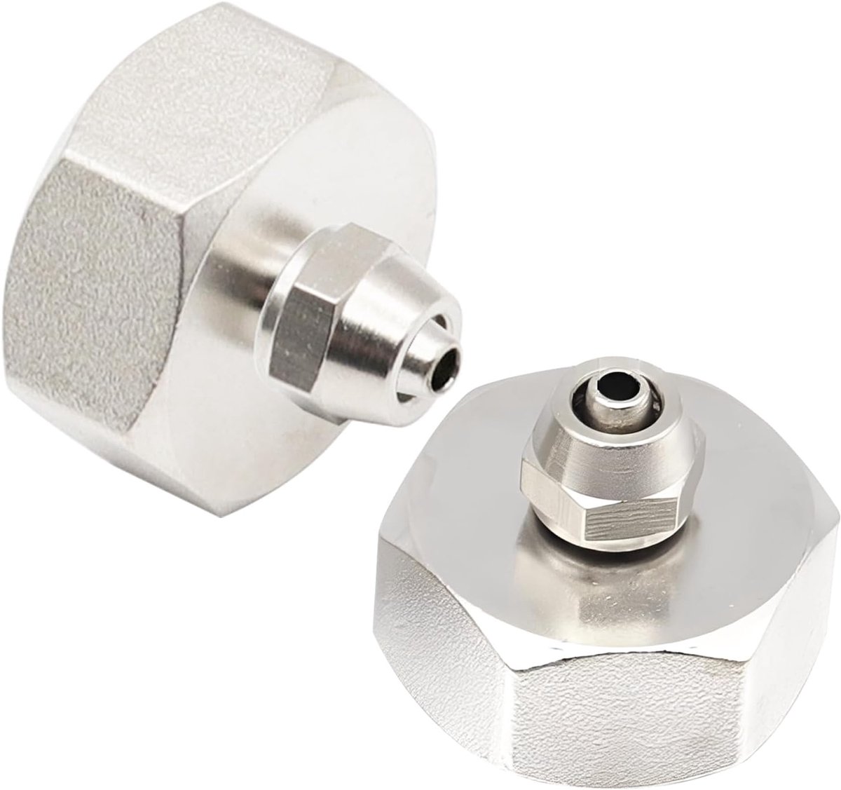 Sanitaire aansluiting adapters 1/2 inch naar 1/4 inch - Koper - Geschikt voor waterfilter en omgekeerde osmose - ShopVlot