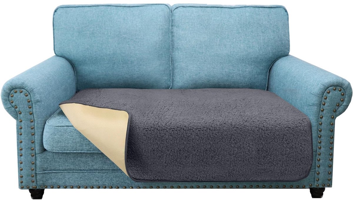 Kussenhoezen voor 2-zitsbank - Super soft dik - Antislip - Ideaal voor huisdieren - ShopVlot