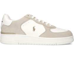 Polo Ralph Lauren Masters Crt Sneakers - Leer - Heren - Wit - Maat 41
