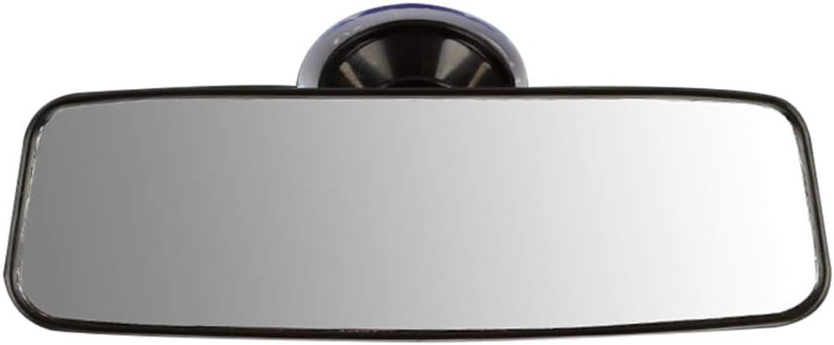 Shkalacar Car Rearview Mirror, Baby Mirror with Suction Cup, 200 x 60 mm, Large View, Wide Angle, Interior Mirror - ShopVlot