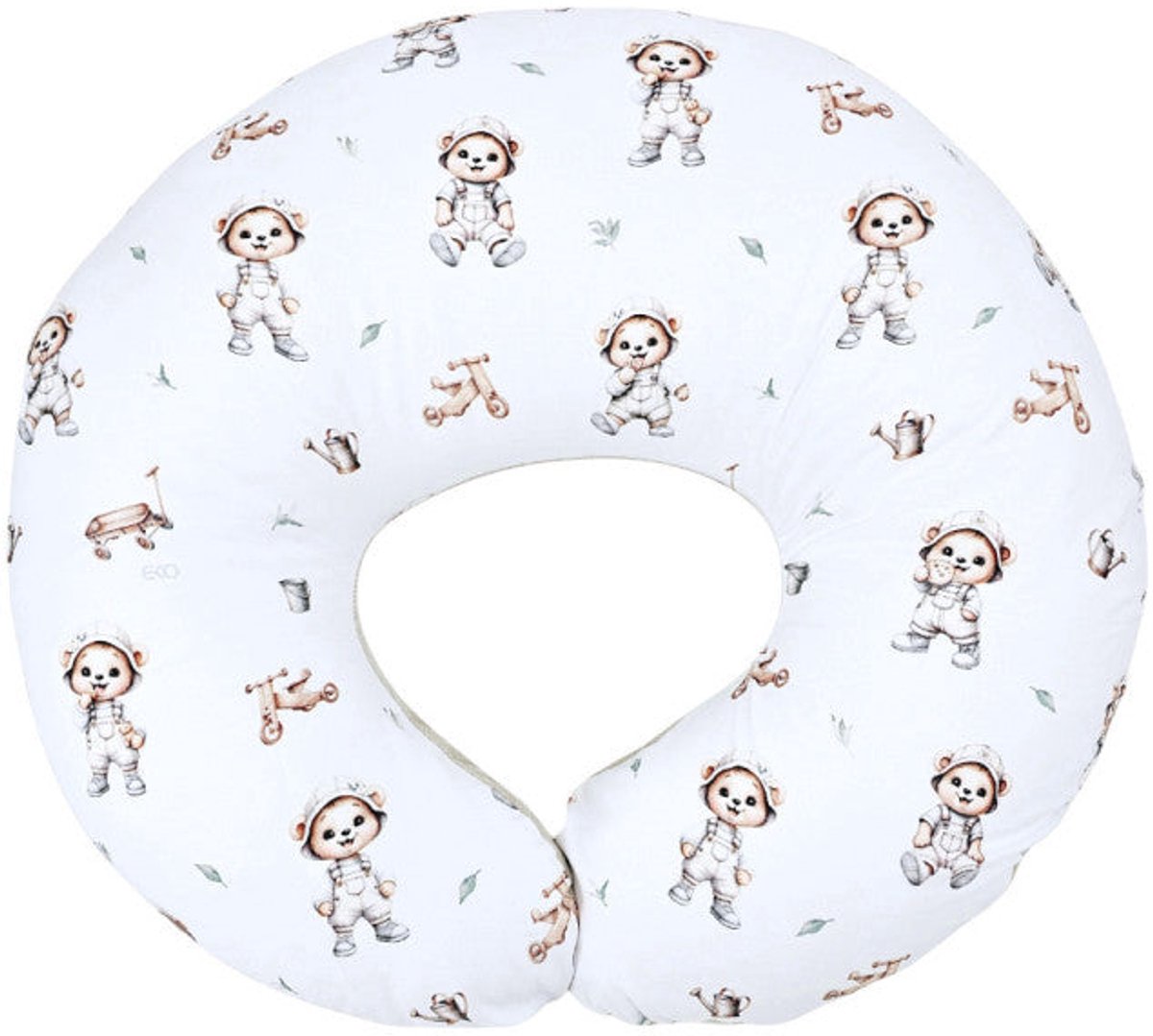 Velvet breastfeeding croissant GARDENER BEAR