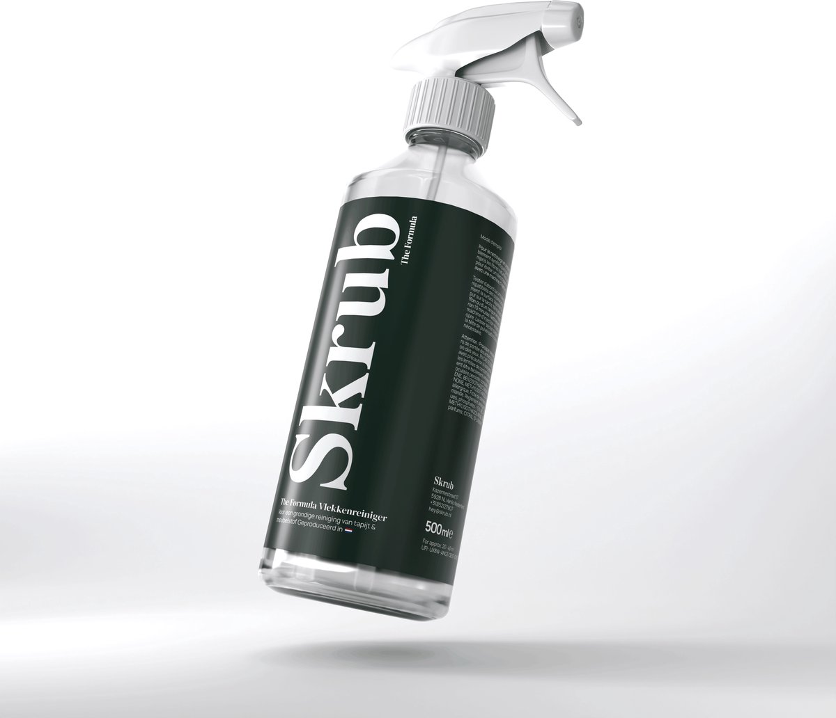 Bol.com Skrub Vlekkenreiniger – Tapijtreiniger & Bankreiniger – Reinigingsmiddel voor Tapijt en Meubelstof – 500 ml - The Formula aanbieding