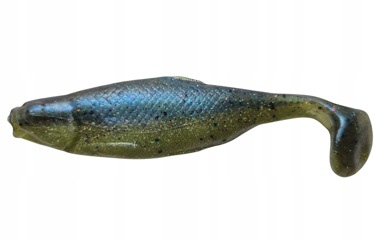 Merkloze Rubberen Elftvissen Aas 12cm 18,5g - Realistisch ontwerp