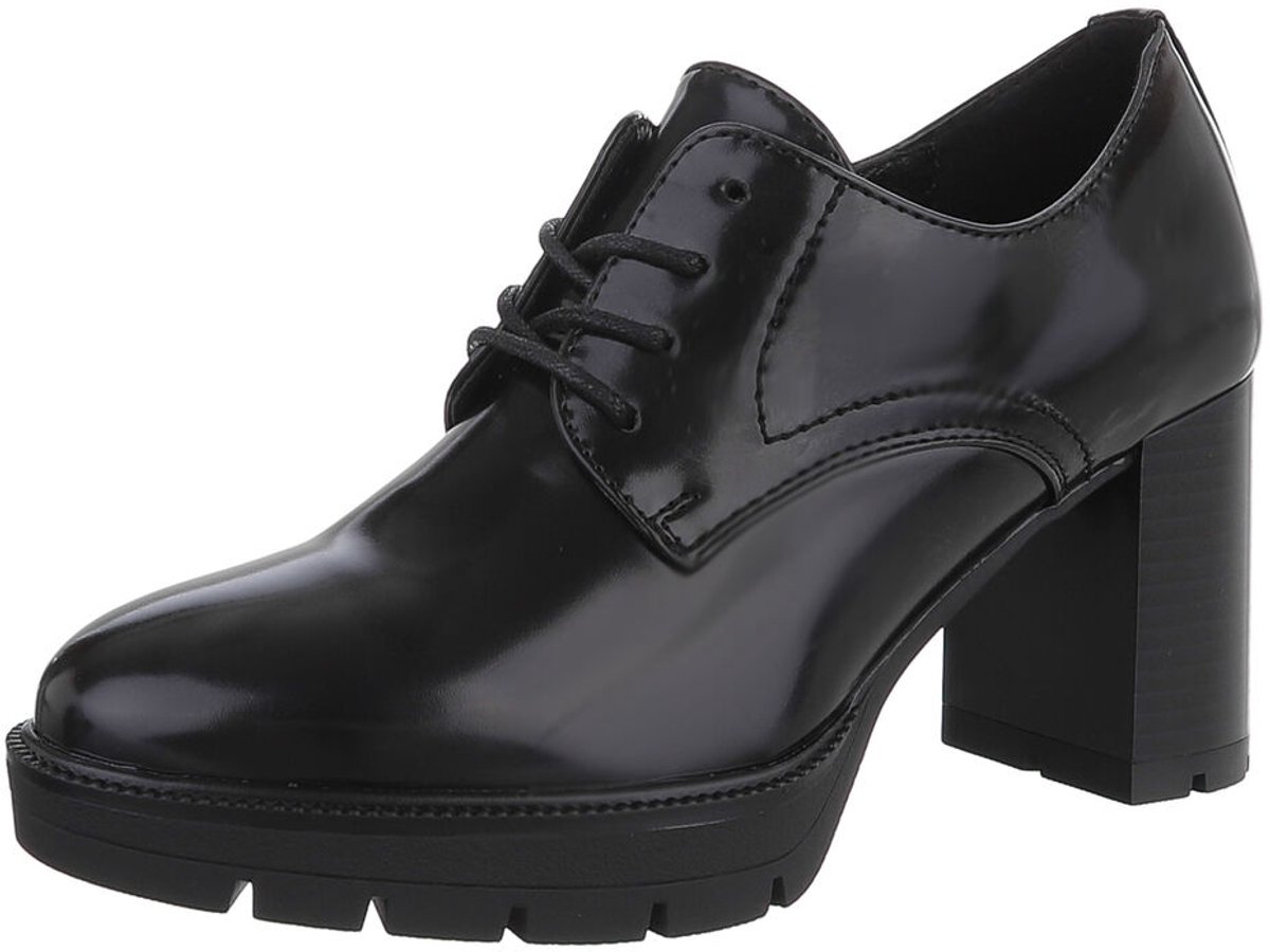 Veterschoenen met hak - dames - geklede stijl Mt:38