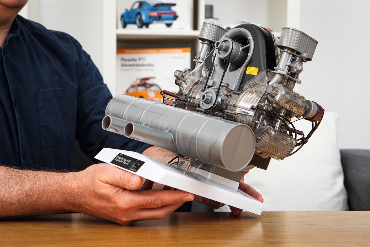 Franzis Porsche Carrera racing motor modelbouw thumbnail 3