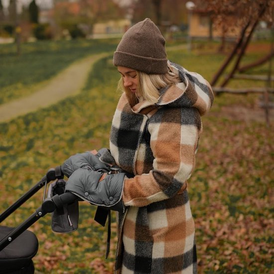 Baby Slaapzak - Voetenzak Kinderwagen - Warmte Buiten - 3-in-1 Verstelbaar - 110 cm Lang - Sweet Toffee — afbeelding 3