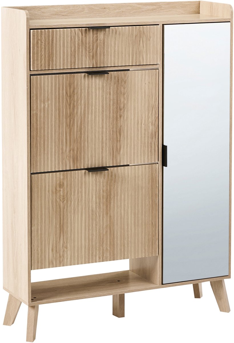MOONIE - Schoenenkast - Lichtbruin - MDF